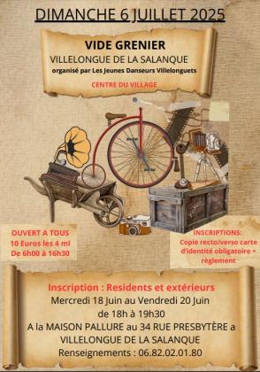 Vide-greniers - Villelongue-de-la-Salanque