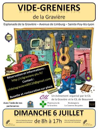 Vide-Greniers de la Gravière - Sainte-Foy-lès-Lyon