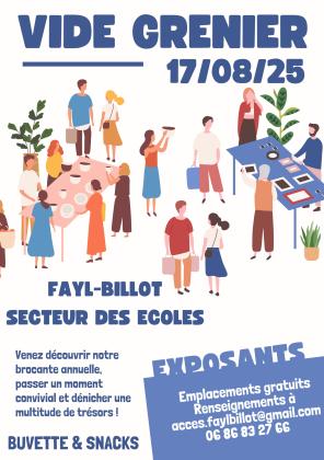 Brocante, Vide-greniers - Fayl-Billot