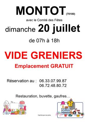 Vide-greniers - Montot