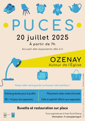 Marché aux puces - Ozenay