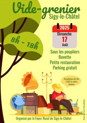 Brocante, Vide-greniers - Sigy-le-Châtel