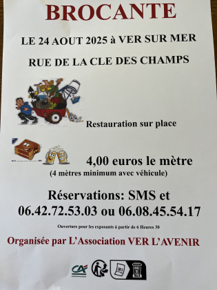 Vide-greniers - Ver-sur-Mer