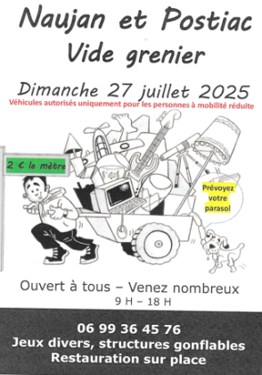 Vide-greniers - Naujan-et-Postiac