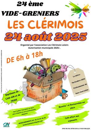 Vide-greniers - Les Clérimois