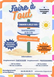 Brocante, Vide-greniers - Faverolles-la-Campagne