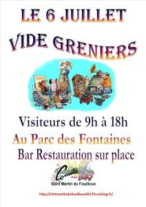 Vide-greniers - Saint-Martin-du-Fouilloux