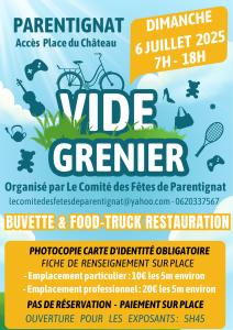 Grand Vide-greniers - Parentignat