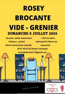 Brocante, Vide-greniers - Rosey