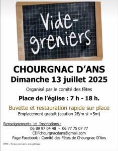 Vide-greniers - Chourgnac