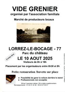 Vide-greniers - Lorrez-le-Bocage-Préaux
