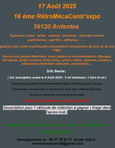 RétroMécaCentr'expo - Ardentes