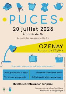 Marché aux puces - Ozenay