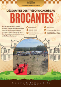 La brocante du château de la Bouchatte