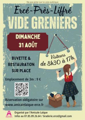 Vide-greniers - Ercé-près-Liffré