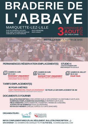 Braderie - Marquette-lez-Lille