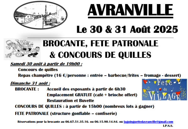 Brocante, Vide-greniers - Avranville