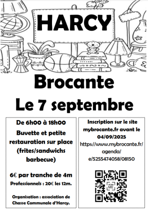 Brocante, Vide-greniers - Harcy