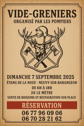 Brocante, Vide-greniers - Neuvy-sur-Barangeon