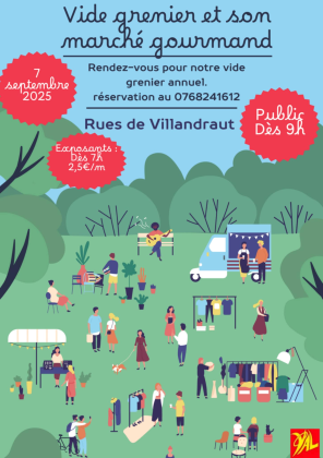 Vide-greniers marché gourmand - Villandraut