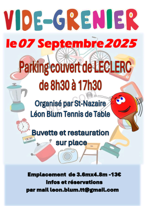 Vide-greniers - Saint-Nazaire