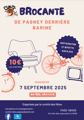 Brocante, Vide-greniers - Pagney-derrière-Barine