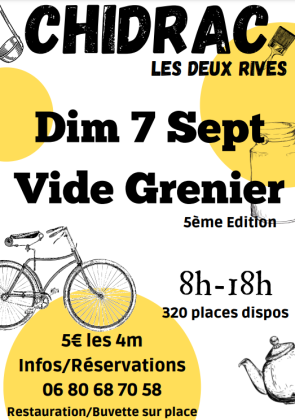 Brocante, Vide-greniers - Chidrac
