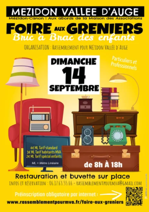 Foire aux greniers - Mézidon-Canon