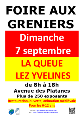 Foire aux greniers - La Queue-les-Yvelines