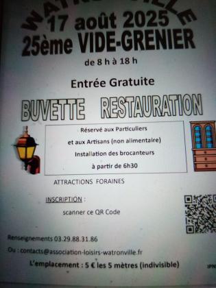 Vide-greniers - Watronville