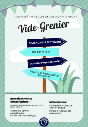 Brocante, Vide-greniers - Jaunay-Marigny