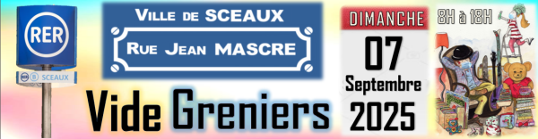 Vide-greniers - Sceaux