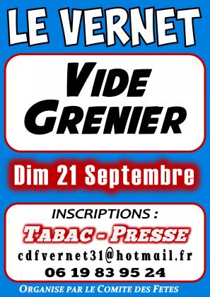 Vide-greniers - Vernet