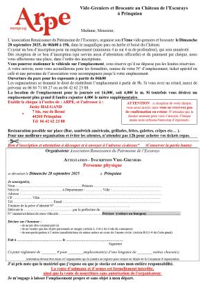 Vide-greniers - Prinquiau