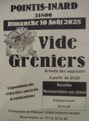 Vide-greniers - Pointis-Inard