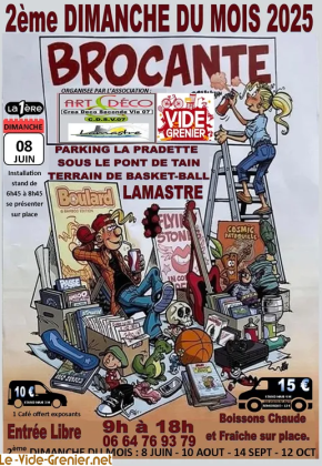 Brocante, Vide-greniers - Lamastre