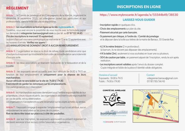 Vide-Greniers de Barraux