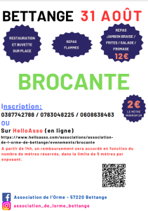 Vide-greniers - Bettange