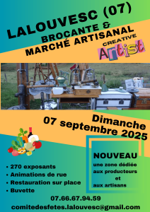 Brocante, Vide-greniers - Lalouvesc