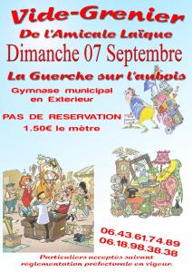 Brocante, Vide-greniers - La Guerche-sur-l'Aubois