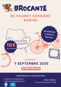 Brocante, Vide-greniers - Pagney-derrière-Barine