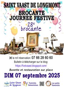 Brocante, Vide-greniers - Saint-Vaast-de-Longmont