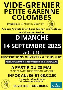 Vide-greniers de La Petite Garenne - Colombes