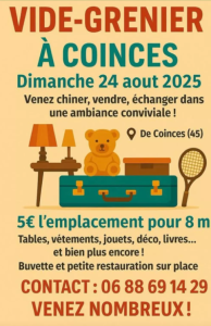 Brocante, Vide-greniers - Coinces