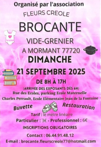 Brocante, Vide-greniers - Mormant