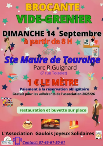 Vide-greniers - Sainte-Maure-de-Touraine