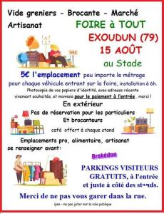 Foire à tout vide grenier