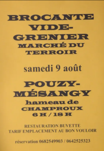 Brocante, Vide-greniers