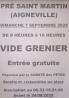Vide-greniers - Pré-Saint-Martin