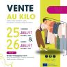 Vente au kilo de vetements